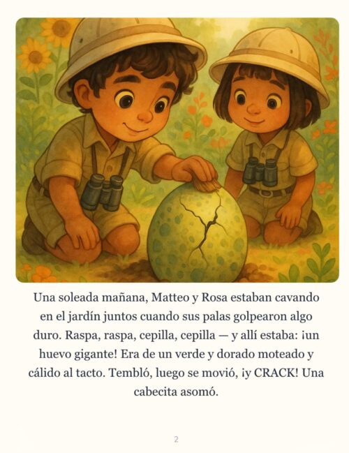 Dinosaur Discovery - Sample Page 1