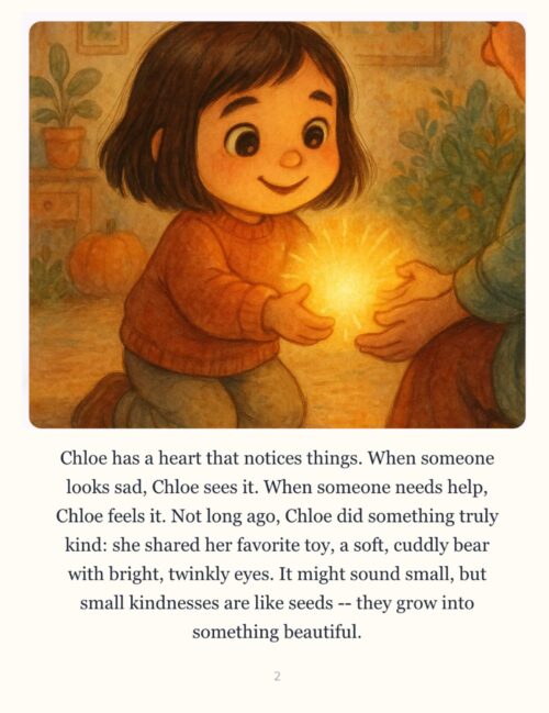 Kindness and Courage - Sample Page 1