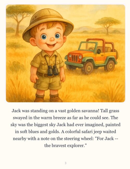 Wild Safari - Sample Page 2